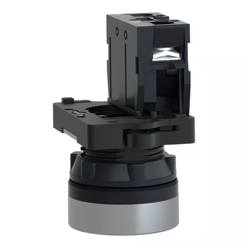 Botão Ø22mm plástico, retorno por mola, branco, NA, XA2EA11