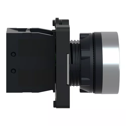 Botão Ø22mm plástico, retorno por mola, preto, NA, XA2EA21