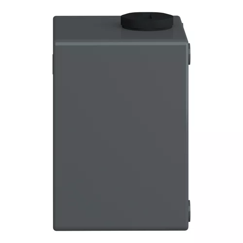 Botoeira de comando 1 furo Ø22mm, vazia, cinza, para ambientes hostis, XALG01