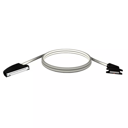 Cabo pré-montado X80 - conector 40 vias e 1 conector he 10 - 1 m, BMXFCC101