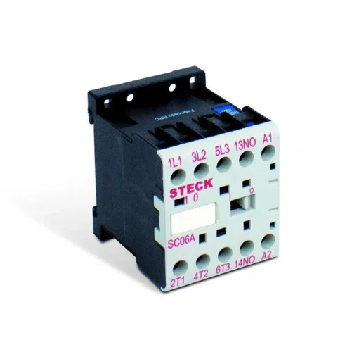 Contator 3P Mini 9A 220V 50/60Hz 1Nf Steck, SC09A01M30