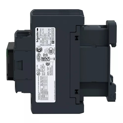 Contator Tesys Deca 3P 25A AC-3 24V CA 50/60Hz 1NA+1NF, LC1D258B7