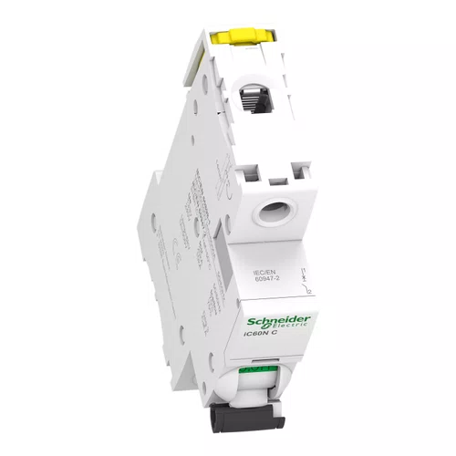 Disjuntor Acti9 IC60N 1P, 20A, Curva C, 10kA em 220/240VCA (60947-2), A9F74120
