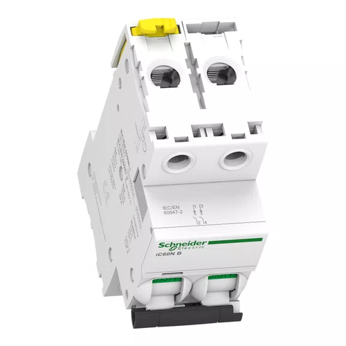Disjuntor Acti9 IC60N 2P, 32A, Curva B, 20kA em 220/240VCA (60947-2), A9F73232