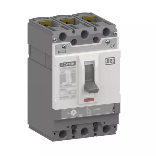 DISJUNTOR ACW100H-FMU20-3 20A 3 Polos 85kA @ 380Vc.a.(IEC 60947-2) Térmico ajustável e magnético fixo (11111144)