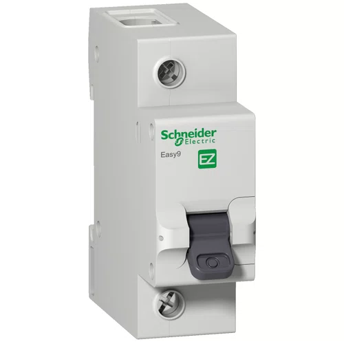 Disjuntor Easy9 1P 80A 4,5kA 230/400V CA curva C, EZ9F33180