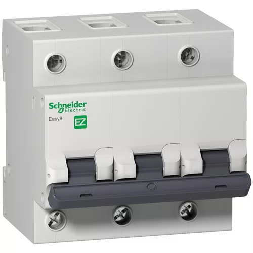 Disjuntor Easy9 3P 125A 4,5kA 230/400V CA curva C, EZ9F33392