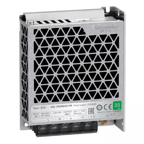 Fonte de Alimentação Chaveada - 24Vdc - 35 W - 1,5 A - 110/220 Vac - Monofásica, ABL2REM24015K