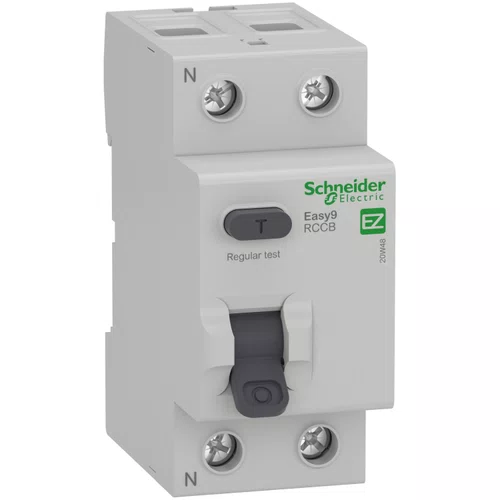 Interruptor Diferencial IDR Easy9 2P, 40A, 30mA, 3kA, 127/230VCA, Classe AC, EZ9R33240