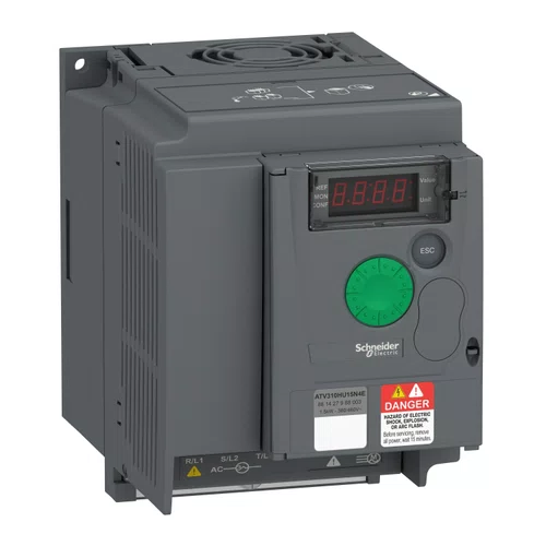 Inversor de frequência ATV310HU15N4E - 1.5 kW - 380-460VAC trifásico