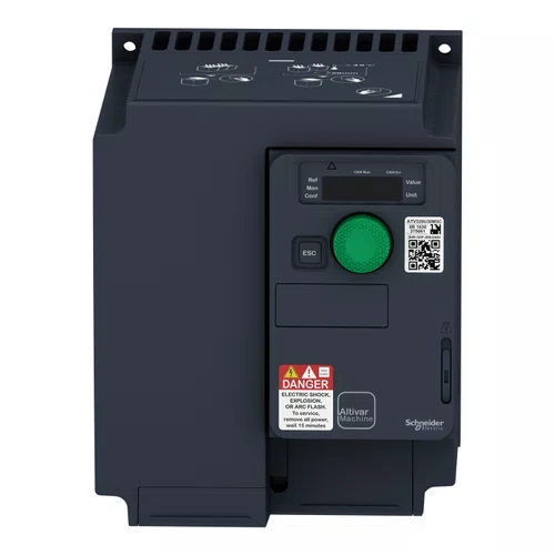Inversor de frequência ATV320 - 4kW - 200-240 VAC trifásico - compacto, ATV320U40M3C