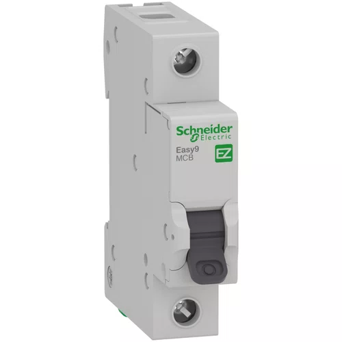 Mini disjuntor Easy9 1P, 40A, Curva C, 3kA em 230VCA (60898-1), EZ9F33140