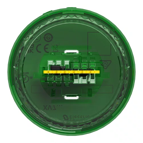 Módulo Luminoso, Harmony XVB7C23 Baliza Luminosa Modular, Verde, 70mm, Fixo, Lente Colorida