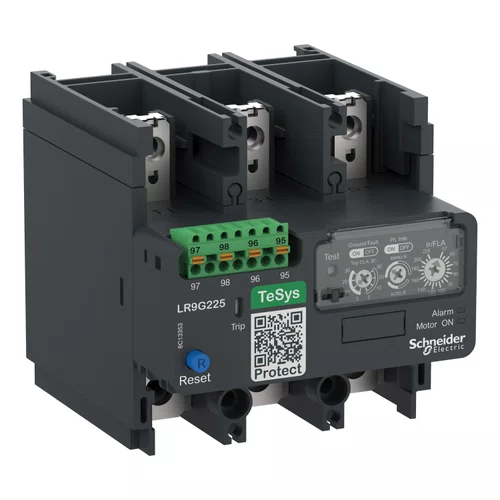 Relé de sobrecarga térmico eletrônico TeSys Giga, 28…115A, classe 5E…30E, conexão de controle push-in