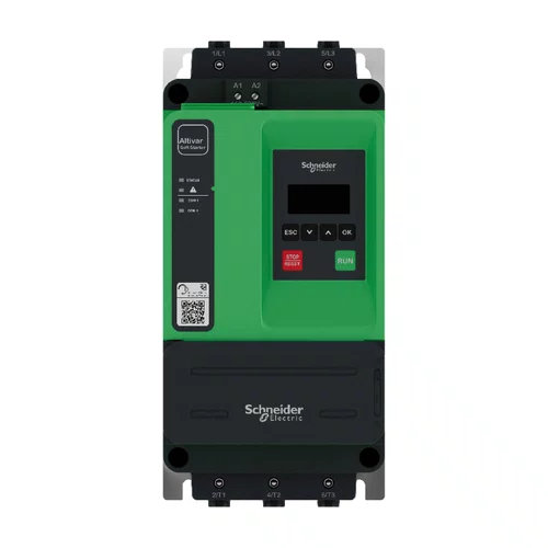 Soft Starter Altivar ATS430D47S6, 47A, 208 até 600V AC, tensão de controle 110 até 230VAC