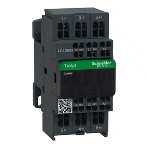 Contator Tesys Deca 3P 9A AC-3 220V CA 50/60Hz 1NA+1NF, LC1D093M7