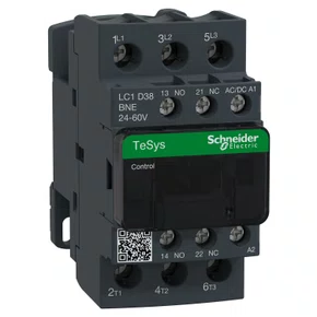 Contator Tesys Deca Green 3P 38A AC-3 24-60V CA/CC 50/60Hz, LC1D38BNE