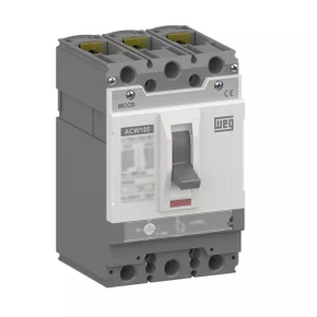DISJUNTOR ACW100H-FMU20-3 20A 3 Polos 85kA @ 380Vc.a.(IEC 60947-2) Térmico ajustável e magnético fixo (11111144)