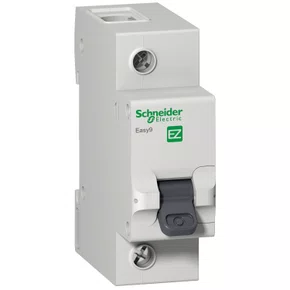 Disjuntor Easy9 1P 80A 4,5kA 230/400V CA curva C, EZ9F33180
