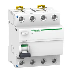 Interruptor Diferencial IDR Acti9 ilD 4P, 63A, 30mA, 10kA, 380/415VCA, Classe AC, A9R71463