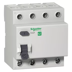 Interruptor Diferencial IDR Easy9 4P, 25A, 30mA, 3kA, 400VCA, Classe AC, EZ9R33425