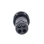 Botão monobloco Ø22mm plástico, retorno por mola, verde, NA, XB7NA31