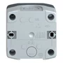 Botoeira de comando 1 furo Ø22mm, vazia, cinza, para botão modular, XALD01