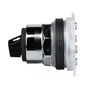 Cabeçote para chave seletora Ø30mm metálico, manopla curta, 2 posições fixas, 9001KS11B