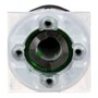 Cabeçote para chave seletora Ø30mm metálico, manopla curta, 2 posições fixas, 9001KS11B