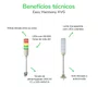 Coluna luminosa Ø60mm pré-montada, buzzer, LED vermelho, verde, amarelo, 24VCA/CC, tubo de montagem em alumínio e placa de fixação, XVGB3SH