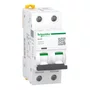 Disjuntor Acti9 IC60N 2P, 1A, Curva C, 50kA em 220/240VCA (60947-2), A9F74201