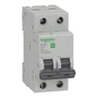 Mini disjuntor Easy9 2P, 6A, Curva C, 6kA em 400VCA (60898-1), EZ9F56206