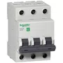 Mini disjuntor Easy9 3P, 16A, Curva C, 3kA em 400VCA