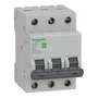 Mini disjuntor Easy9 3P, 20A, Curva C, 6kA em 400VCA (60898-1), EZ9F56320