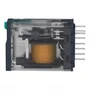 Relé de interface, 6A, 4NAF, botão de teste, LED, 12VCC, RXM4AB2JD