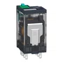 Relé de interface, 6A, 4NAF, botão de teste, LED, 12VCC, RXM4AB2JD