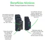 Relé temporizador modular, 8A, 1NAF, 0,1s...100h, função dupla - atraso na energização, 24VCC / 24...240VCA, RE17RAMU